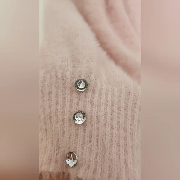 Love Scarlett pink fluffy top - Picture 4 of 10